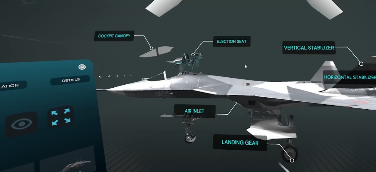 Fighter Jet Simulation AI & XR - Advanced aircraft simulation technology